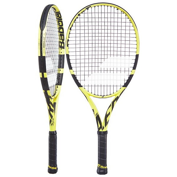 2019 Babolat Pure Aero Junior 25 Performance Graphite Tennis Racket With Cover