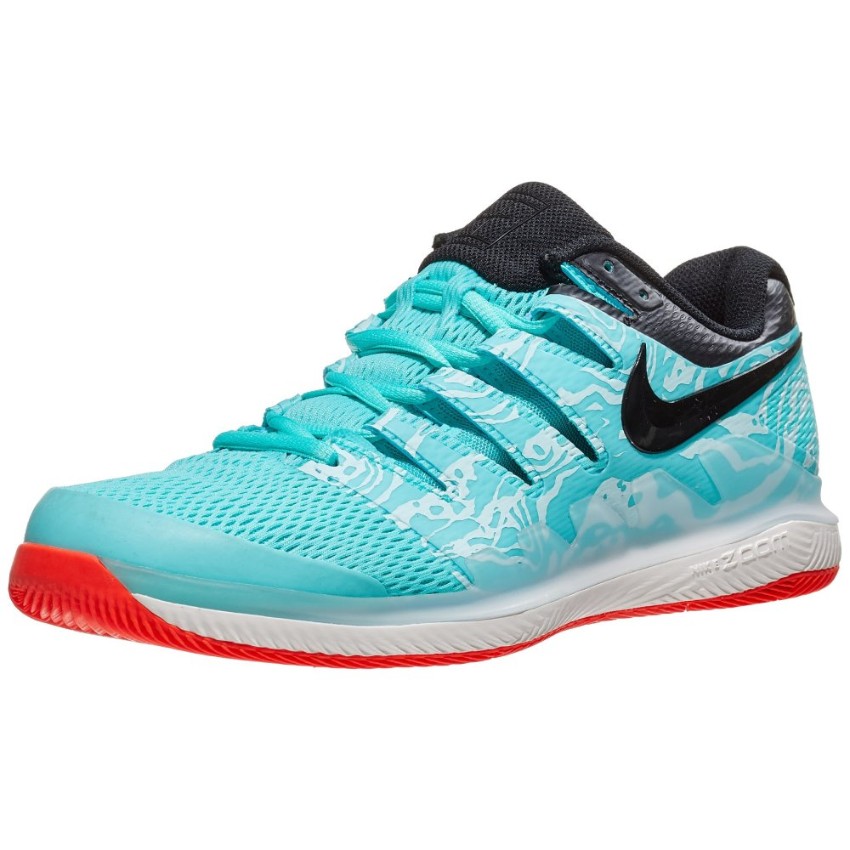 Nike Air Zoom Vapor X Teal/Black Shoe - Tennis Town | 網球購物城 - Tennis Racquets, Equipment, Strings, Shoes & Bag.