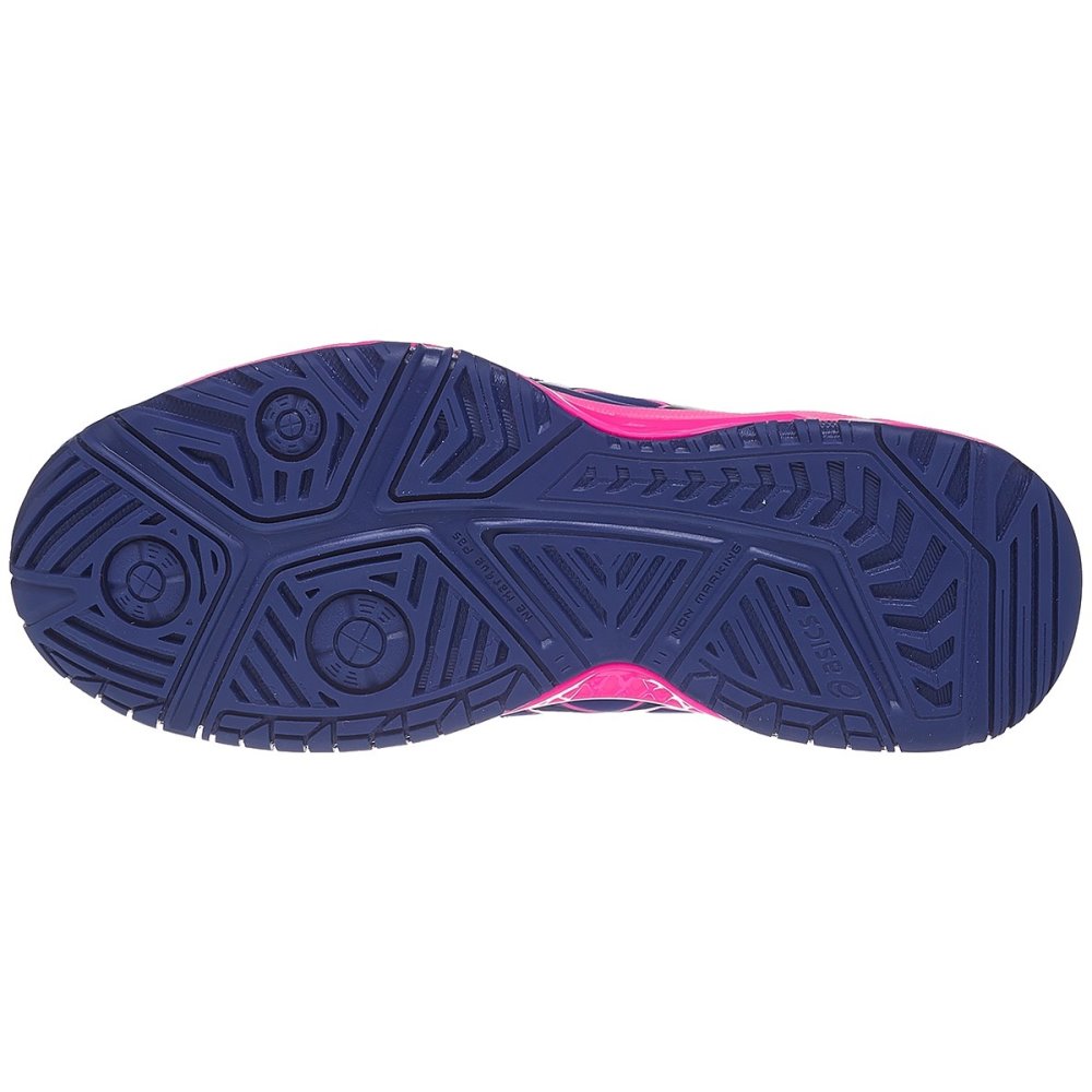 Asics gel resolution deals 7 blue/pink women's shoes