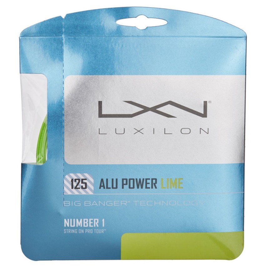Luxilon Alu Power 16L/1.25 String Lime
