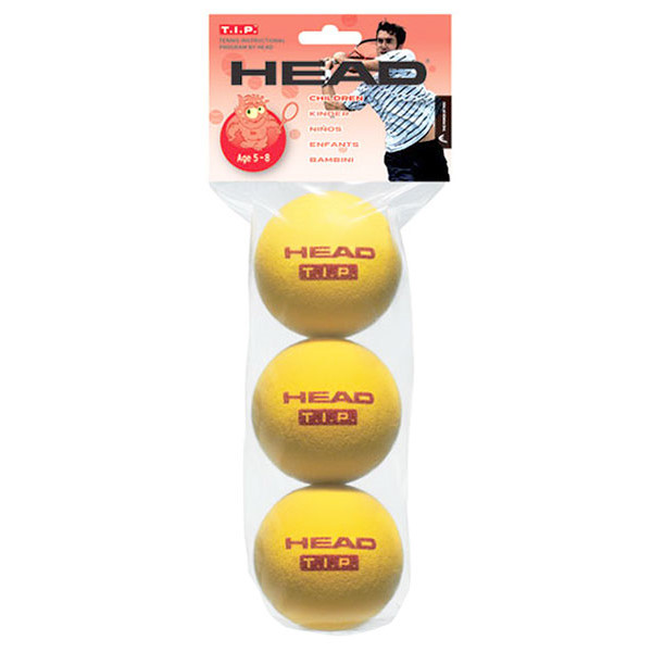 Head TIP Mini Red Tennis Balls-pack Of 3 Balls 