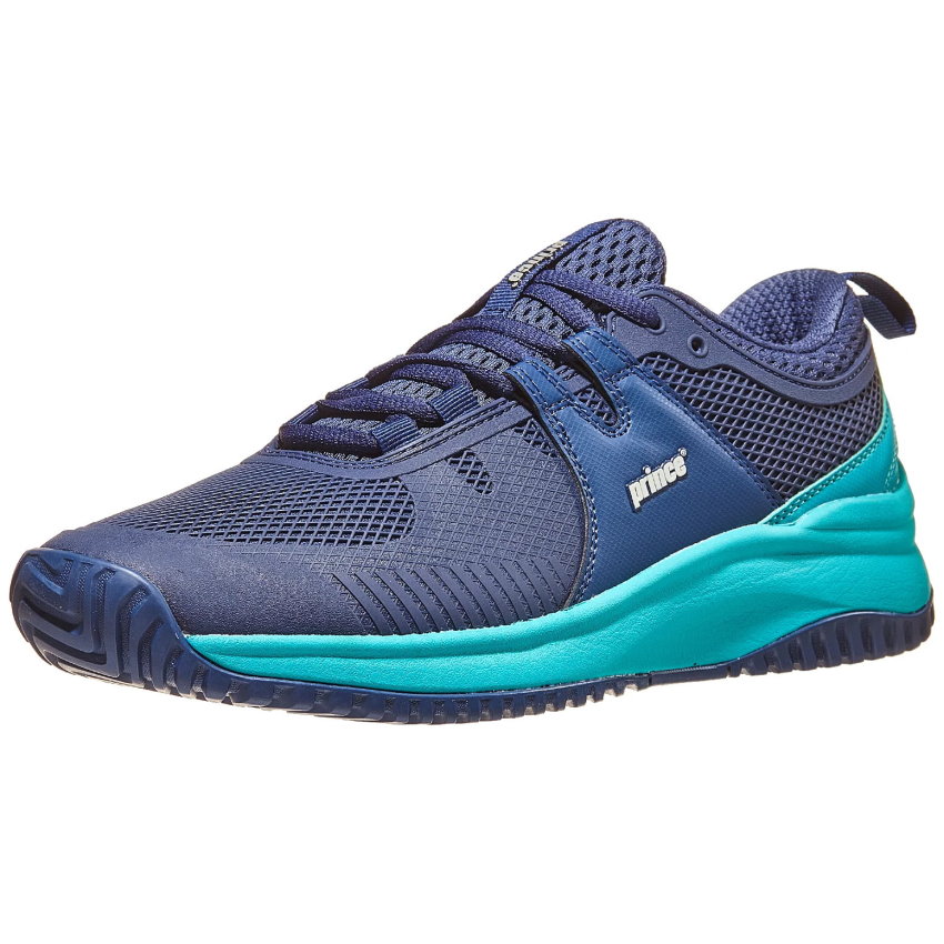 Prince Venom Navy/Turquoise Men's Tennis Shoes