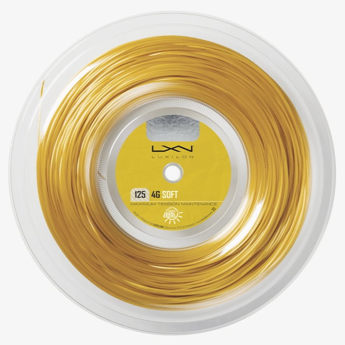 Luxilon 4G Soft 1.25 Tennis String Reel 200m/660ft