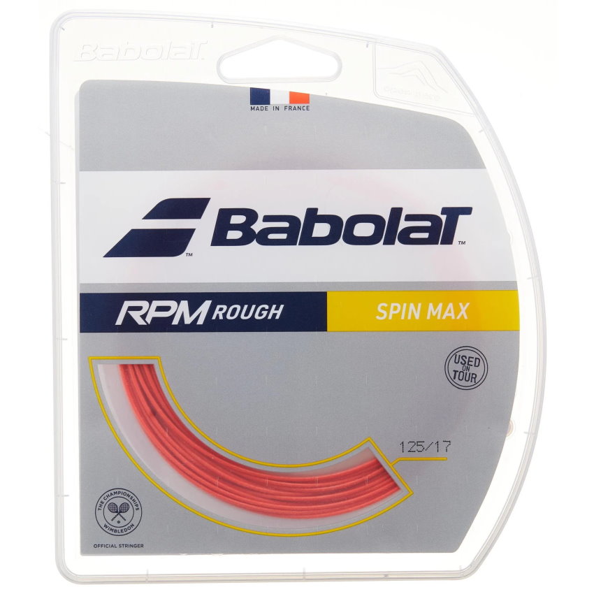 Babolat RPM Rough 17/1.25 String Red (no original packing)