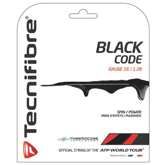 Tecnifibre Black Code 16/1.28 String Black